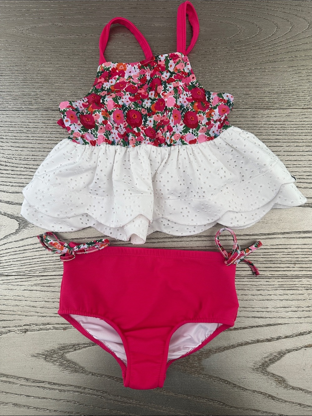 Love and Grow Island Petals Tankini - Size 5